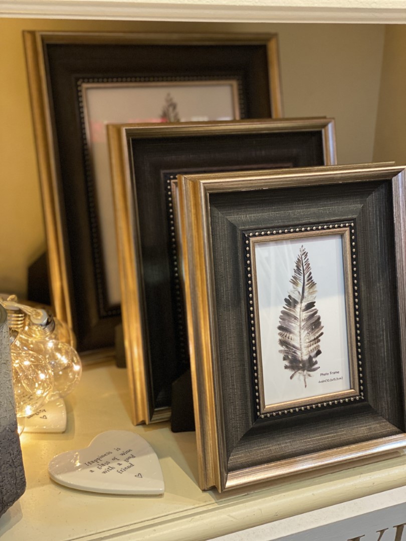 Antique Gold with Black detail Photo Frame Village Gift Company